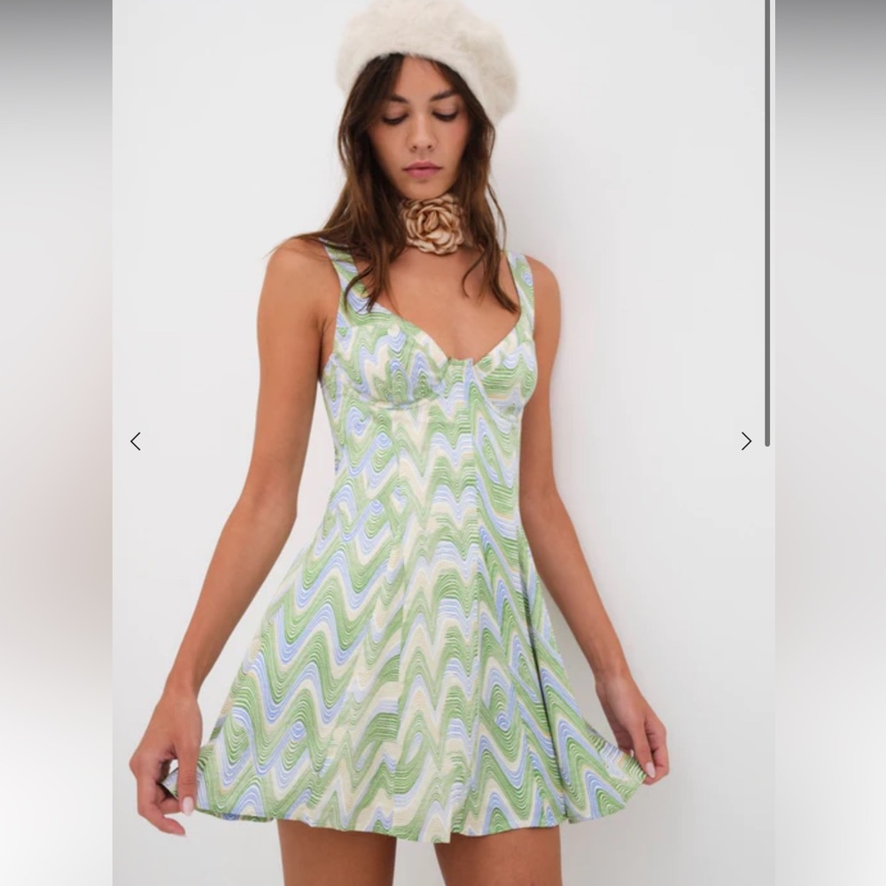 For Love and Lemons Yori Mini Dress. Size XS. Worn once